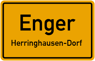 Straßenverzeichnis Enger Herringhausen-Dorf