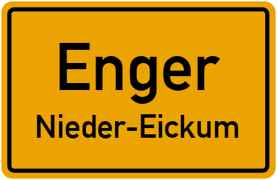 Straßenverzeichnis Enger Nieder-Eickum