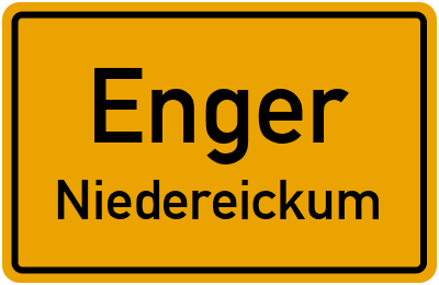 Straßenverzeichnis Enger Niedereickum