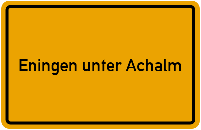 Eningen unter Achalm in Baden-Württemberg erkunden