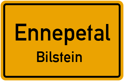 Straßenverzeichnis Ennepetal Bilstein