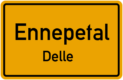 Straßenverzeichnis Ennepetal Delle