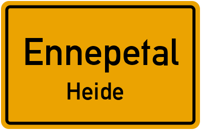 Straßenverzeichnis Ennepetal Heide