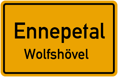 Straßenverzeichnis Ennepetal Wolfshövel