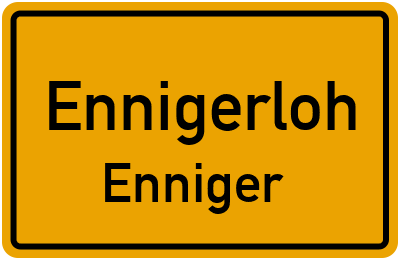 Straßenverzeichnis Ennigerloh Enniger