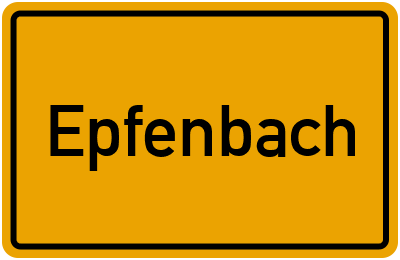Epfenbach in Baden-Württemberg