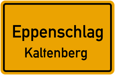 Straßenverzeichnis Eppenschlag Kaltenberg
