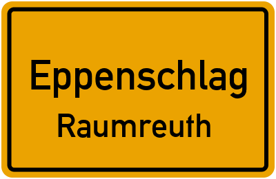 Straßenverzeichnis Eppenschlag Raumreuth