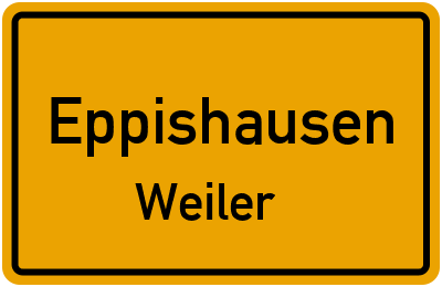 Straßenverzeichnis Eppishausen Weiler