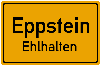 Straßenverzeichnis Eppstein Ehlhalten