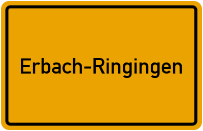 Branchenbuch Erbach-Ringingen, Baden-Württemberg
