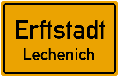 Straßenverzeichnis Erftstadt Lechenich