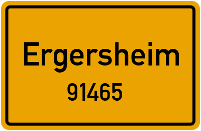 91465 Ergersheim