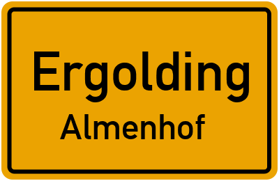 Straßenverzeichnis Ergolding Almenhof