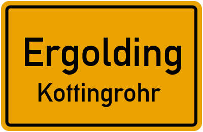 Straßenverzeichnis Ergolding Kottingrohr
