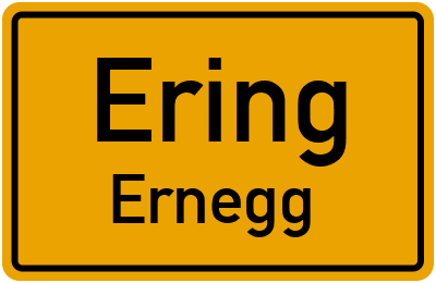 Straßenverzeichnis Ering Ernegg