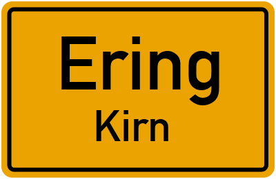 Straßenverzeichnis Ering Kirn
