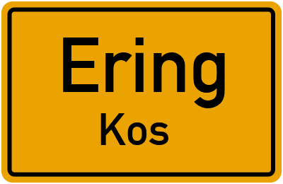 Straßenverzeichnis Ering Kos