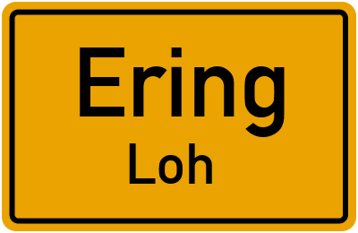 Straßenverzeichnis Ering Loh
