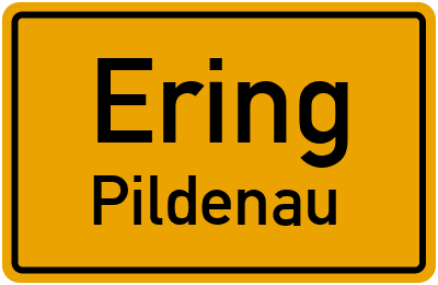 Straßenverzeichnis Ering Pildenau