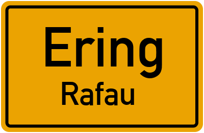 Straßenverzeichnis Ering Rafau