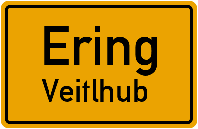 Straßenverzeichnis Ering Veitlhub