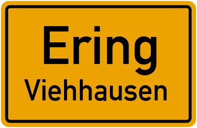 Straßenverzeichnis Ering Viehhausen