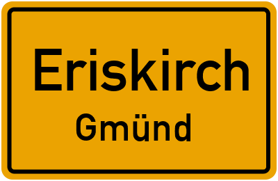 Straßenverzeichnis Eriskirch Gmünd