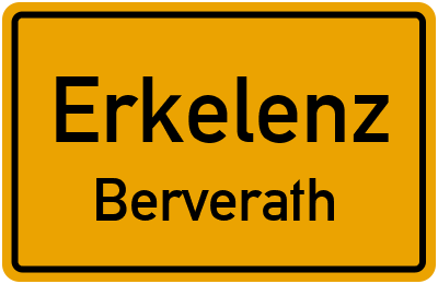Straßenverzeichnis Erkelenz Berverath