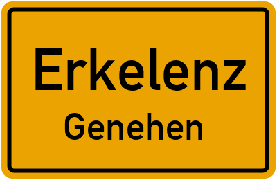Straßenverzeichnis Erkelenz Genehen