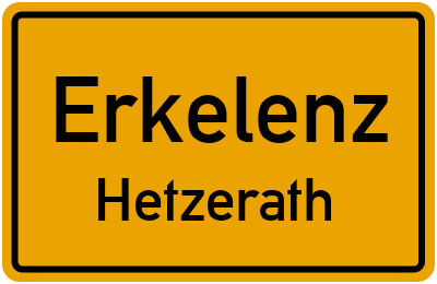 Straßenverzeichnis Erkelenz Hetzerath