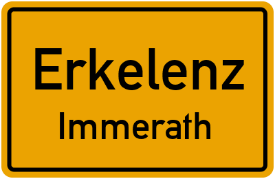 Straßenverzeichnis Erkelenz Immerath
