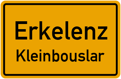 Straßenverzeichnis Erkelenz Kleinbouslar