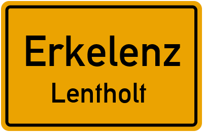 Straßenverzeichnis Erkelenz Lentholt
