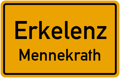 Straßenverzeichnis Erkelenz Mennekrath