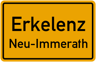 Straßenverzeichnis Erkelenz Neu-Immerath
