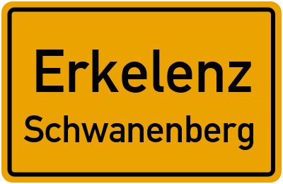 Ortsschild Erkelenz Schwanenberg