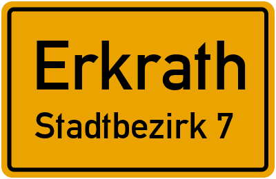 Straßenverzeichnis Erkrath Stadtbezirk 7