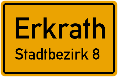 Straßenverzeichnis Erkrath Stadtbezirk 8