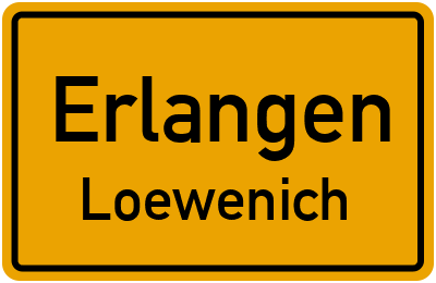 Straßenverzeichnis Erlangen Loewenich