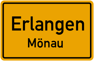 Straßenverzeichnis Erlangen Mönau