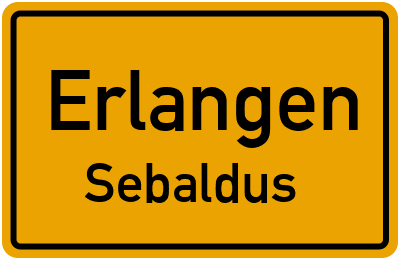 Straßenverzeichnis Erlangen Sebaldus