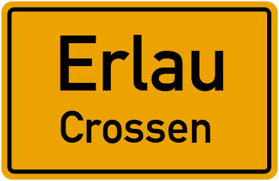 Straßenverzeichnis Erlau Crossen