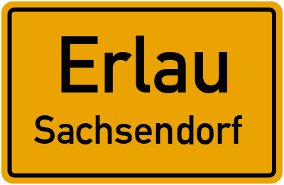 Straßenverzeichnis Erlau Sachsendorf