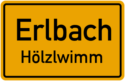 Straßenverzeichnis Erlbach Hölzlwimm