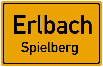 Straßenverzeichnis Erlbach Spielberg