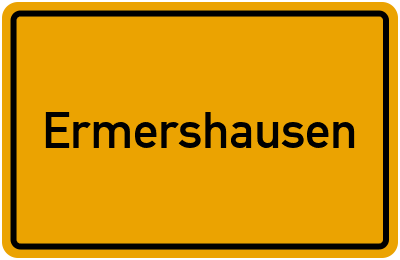 Ermershausen in Bayern