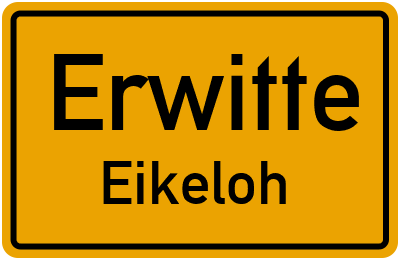 Straßenverzeichnis Erwitte Eikeloh