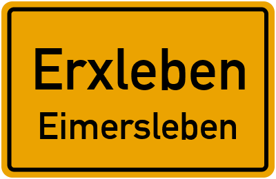 Straßenverzeichnis Erxleben Eimersleben
