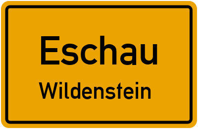Straßenverzeichnis Eschau Wildenstein